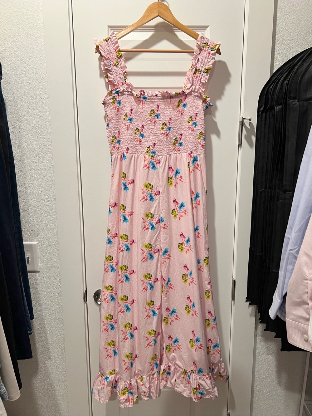 GANNI x Revolve Floral Midi Dress
